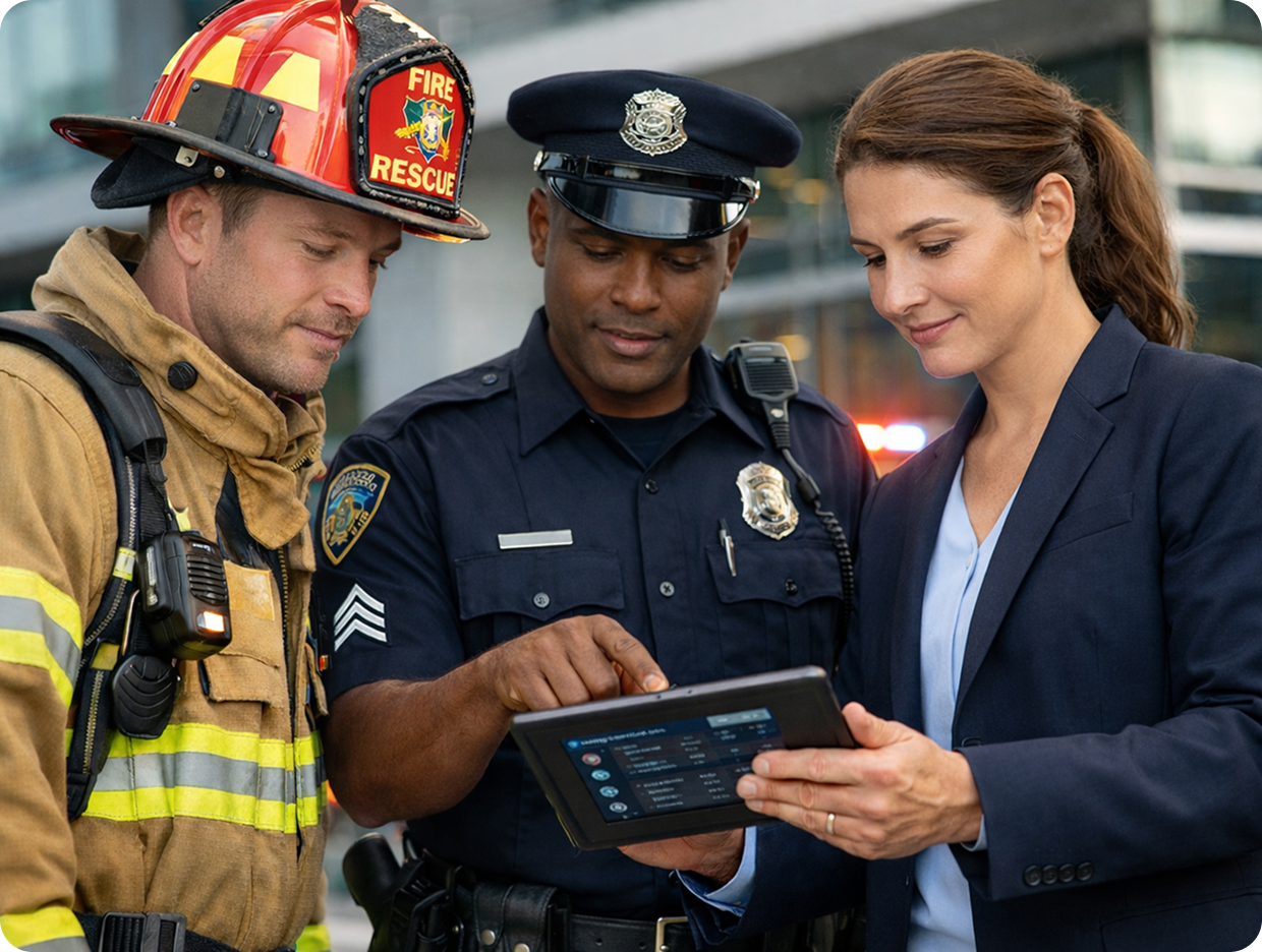 Civic Safety Illustration